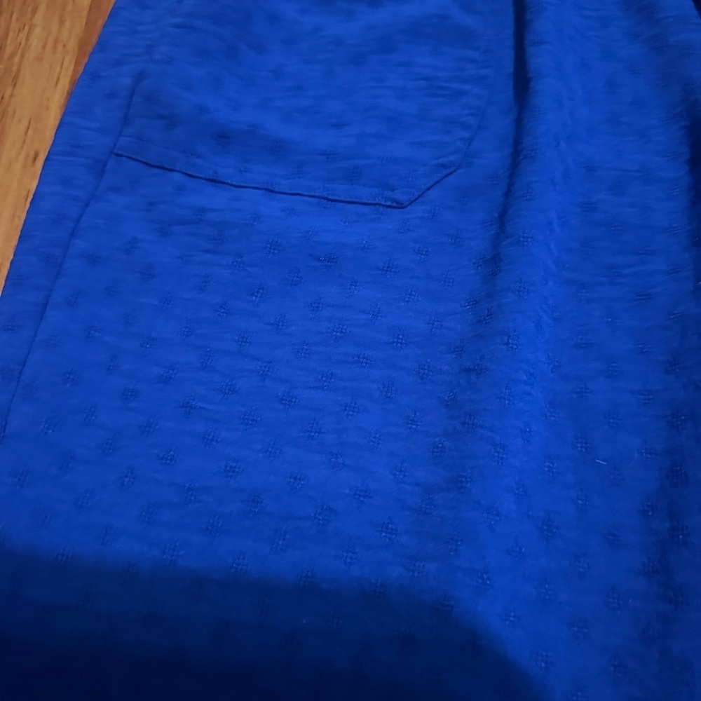 Soho Royal Blue High Wasted Lightweight Pants - Picture 3 of 8